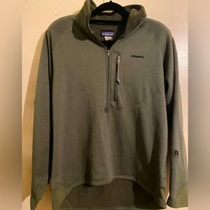 Patagonia Mars Regulator Pullover Alpha Military 3/4 Zip Sz Large Rare
